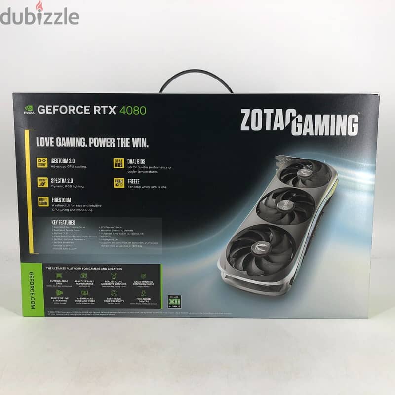 New Zotac Gaming Nvidia Geforce Rtx 4080 Amp 3