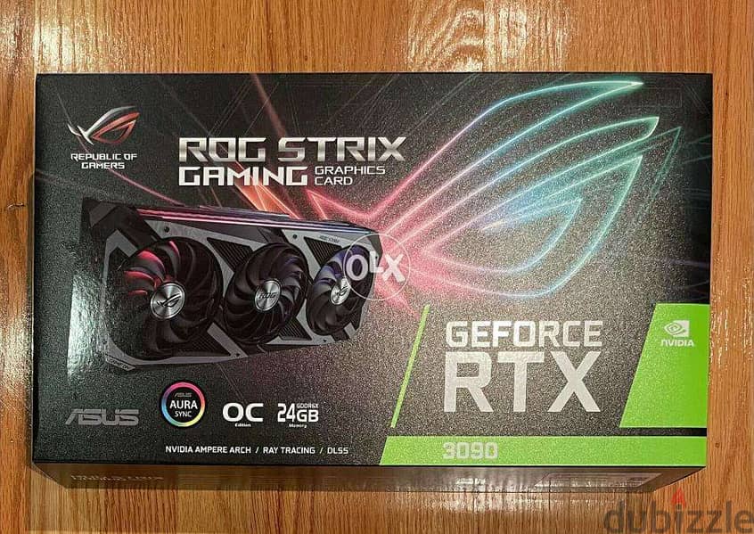 Brand New ASUS ROG Strix GeForce RTX 3090 OC GPU 1