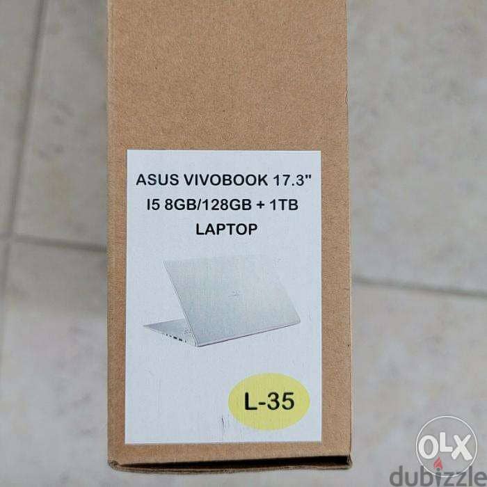 NEW Asus VivoBook 17.3” FHD Intel Core i5 1