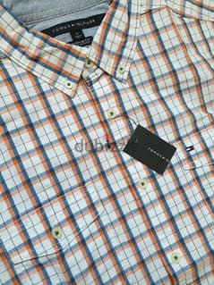 Original Tommy Hilfiger Men's shirt , Size : Medium, Custom fit 0