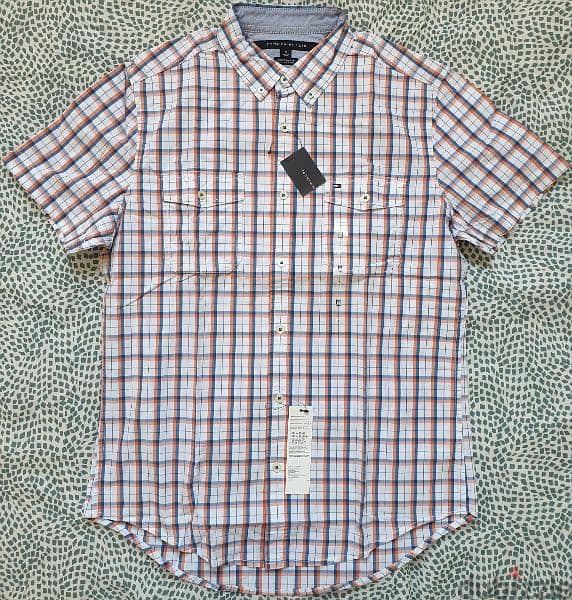 Original Tommy Hilfiger Men's shirt , Size : Medium, Custom fit 1