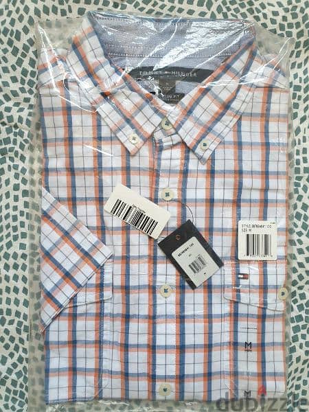 Original Tommy Hilfiger Men's shirt , Size : Medium, Custom fit 4