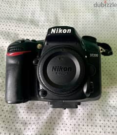 Used Nikon D7200 along with kit lens 18-55 mm and prime 50mm f1.8