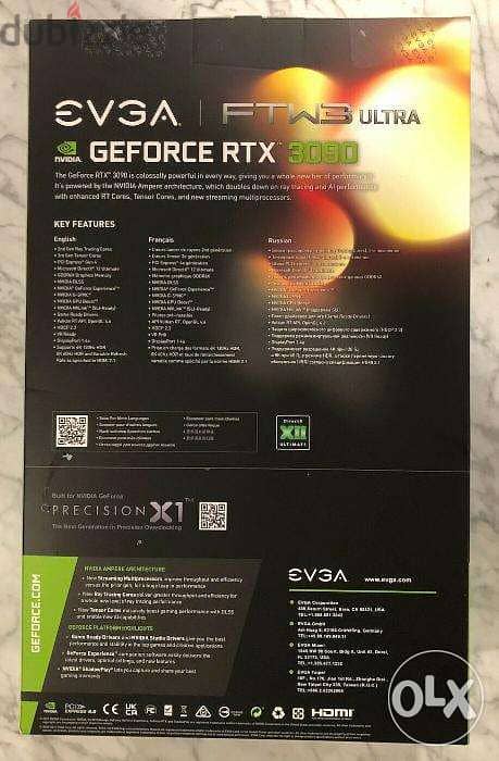 !!NEW !! EVGA NVIDIA GeForce RTX 3090 24GB 1