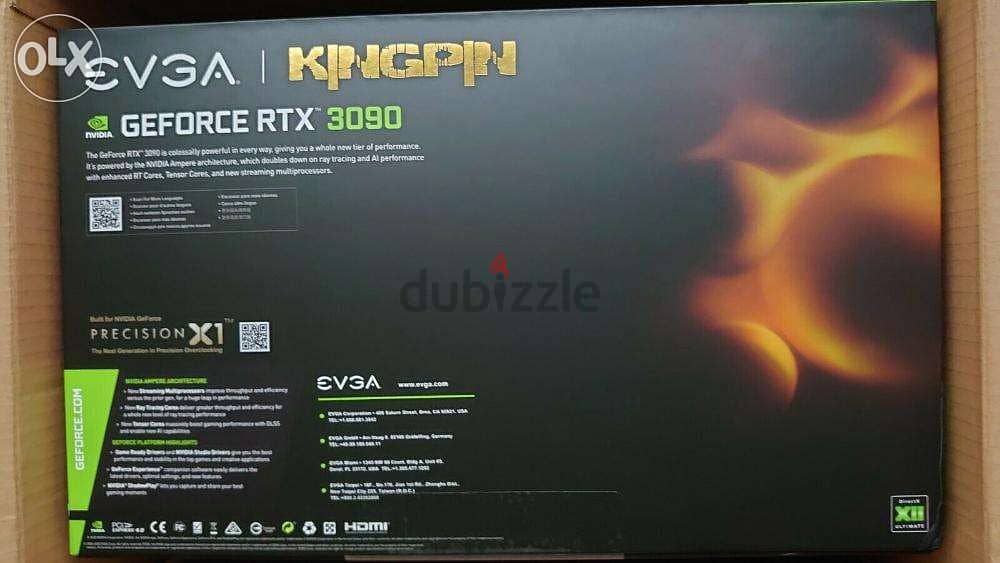 !!NEW SALES!! EVGA GeForce RTX 3090 KINGPIN Hybrid 24GB 1