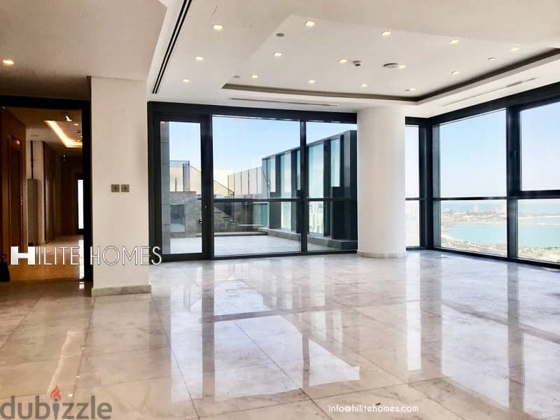 BRAND NEW SEAVIEW DUPLEX FOR RENT IN KUWAIT CITY 1