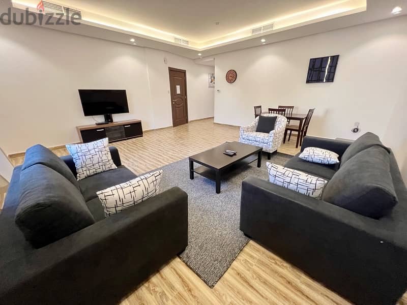 Lovely Fully Furnished 3 BR in Eqaila 8