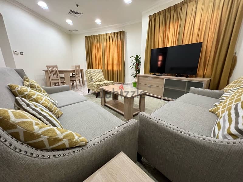 Deluxe Fully Furnished 2 BR in SALMIYA 10