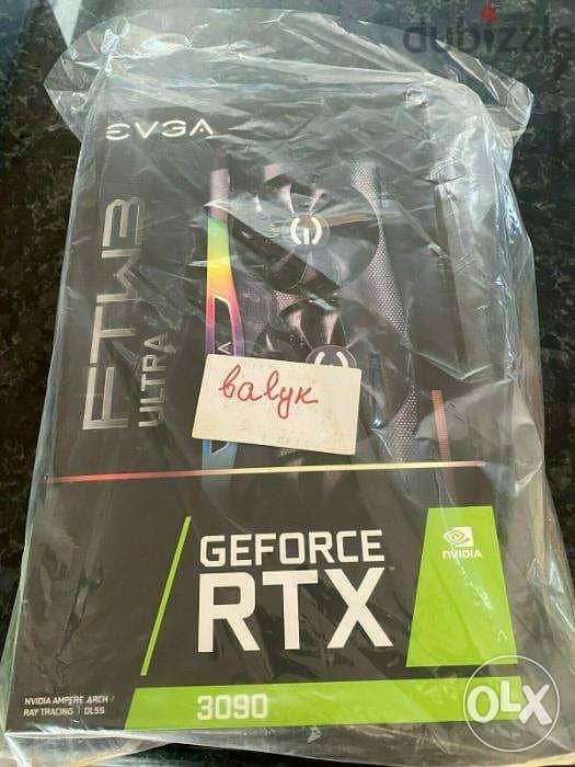 NEW EVGA GeForce RTX 3090 Ftw3 Ultra 0