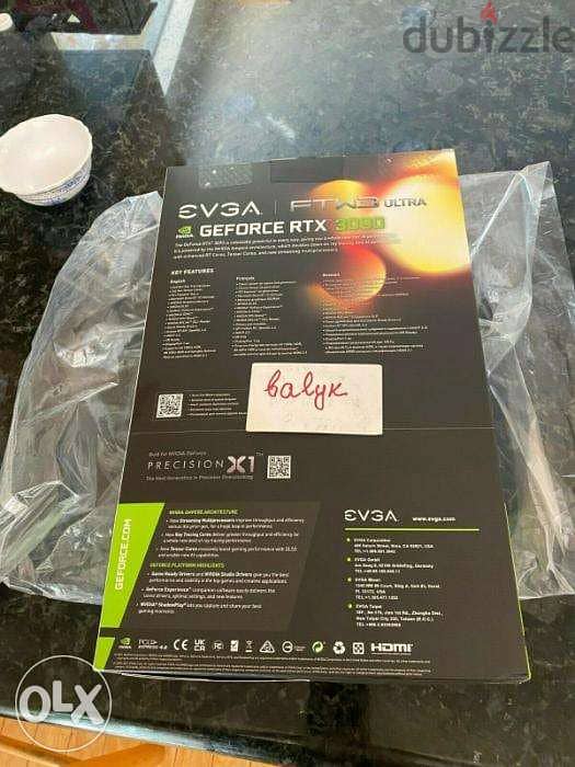 NEW EVGA GeForce RTX 3090 Ftw3 Ultra 1