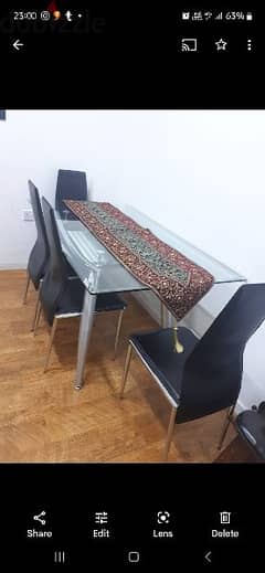 Table with chairs 0