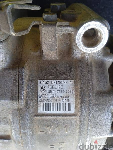 AC Compressor 06-10 BMW E60 E61 5-Series N52 6cyl 5