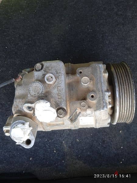 AC Compressor 06-10 BMW E60 E61 5-Series N52 6cyl 6