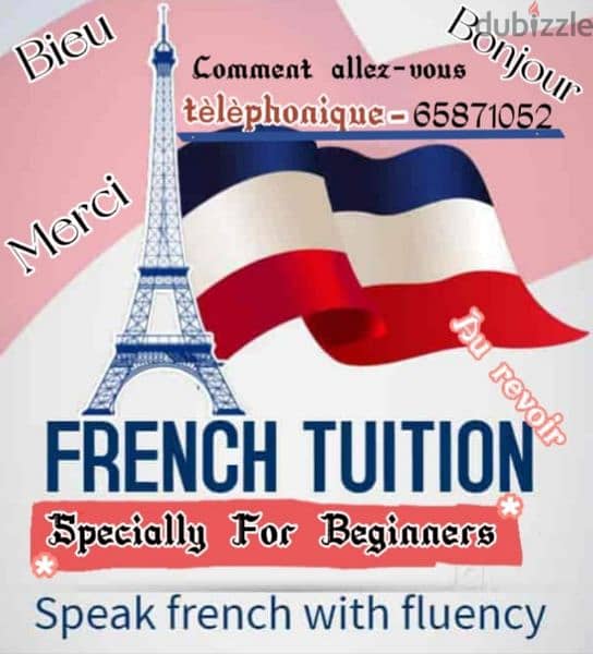 FRENCH TUITIONS SPECIALLY FOR BEGINNERS 65871052 0