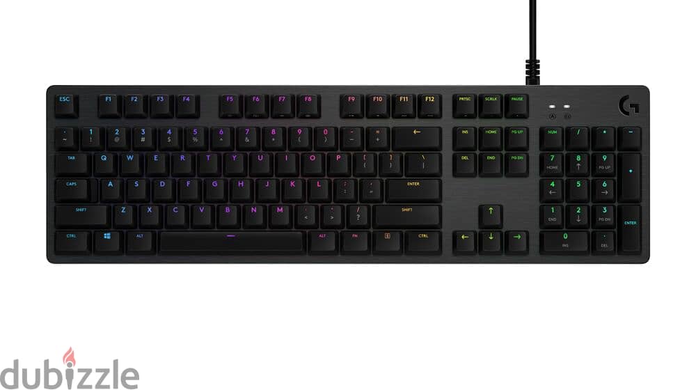 Logitech G512 RGB Mechanical Gaming Keyboard - GX Blue CLICKY Keys 0