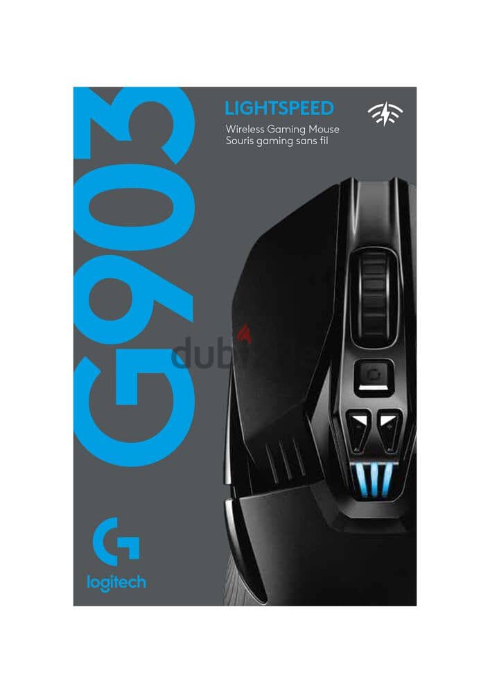 Logitech G903 Lightspeed Wireless Gaming Mouse - Hero 25K Sensor 2