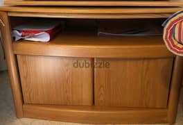 TV Table with Cabinates 0