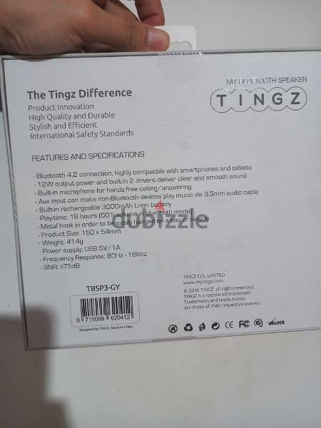 Tingz 12W Speaker 1