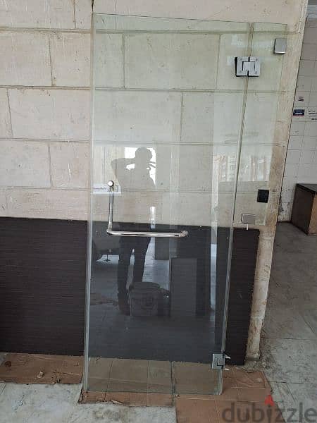 glass door with steel handle for sale 50342745 0