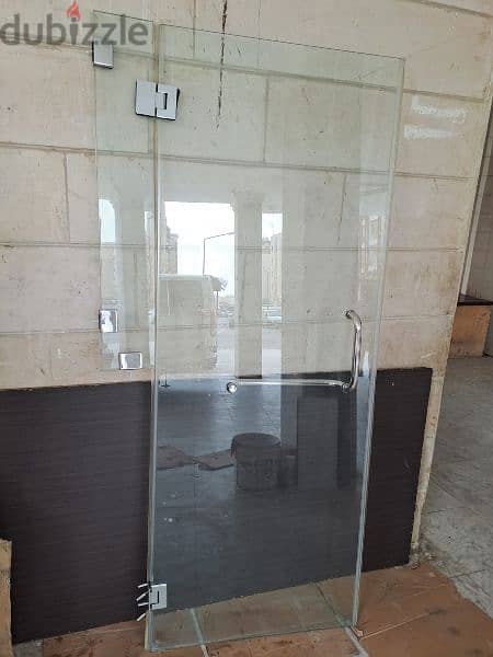 glass door with steel handle for sale 50342745 3