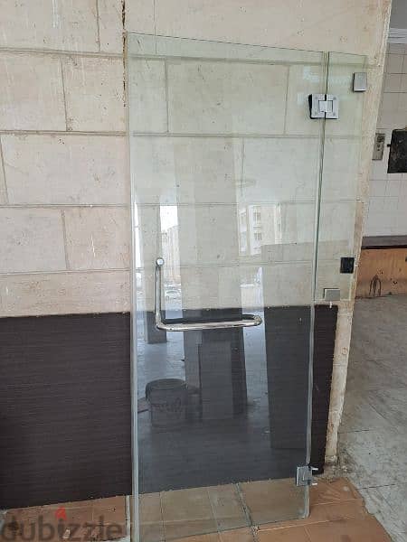 glass door with steel handle for sale 50342745 6