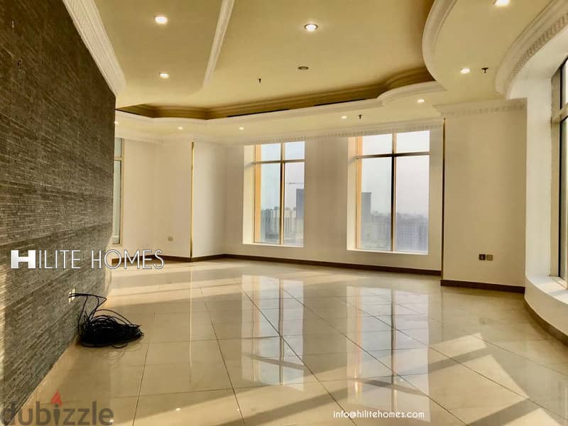 Two and three bedroom sea view apartment available for rent in Salmiya 2