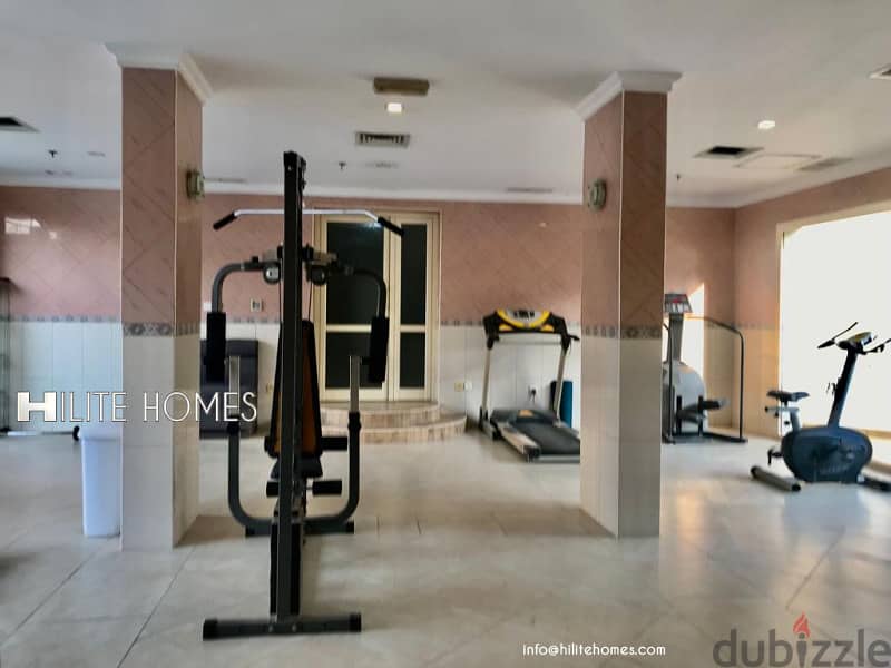 Two and three bedroom sea view apartment available for rent in Salmiya 5