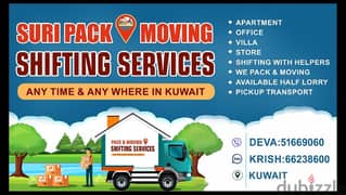 halflorry shifting services