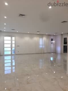 for rent in abu Al Hasaniya villa ground floor with garden 0