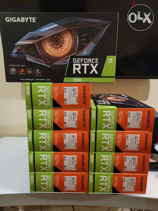 NEW Nvidia GIGABYTE GEforce RTX 3090 0