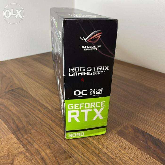 NEW ASUS ROG Strix GeForce RTX 3090 OC 24GB GDDR6X Graphics 1