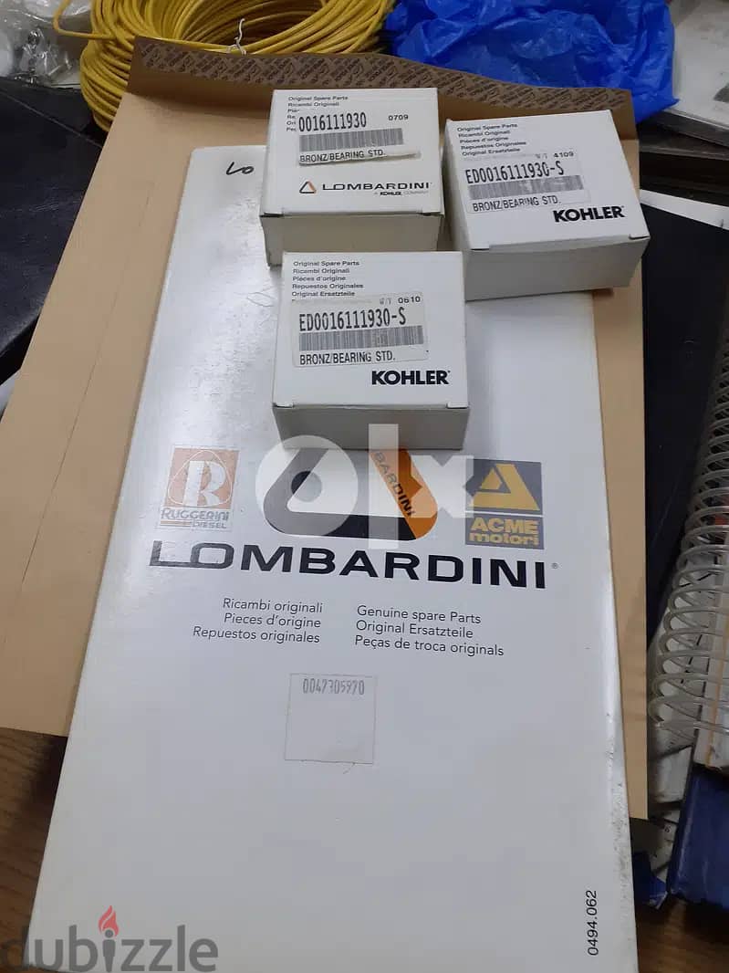 Generator parts for Perkins CAT, Isuzu, Mitsubishi, Lister, Lombardini 9