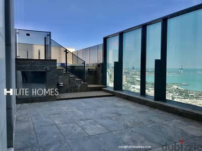 BRAND NEW SEAVIEW DUPLEX FOR RENT IN KUWAIT CITY