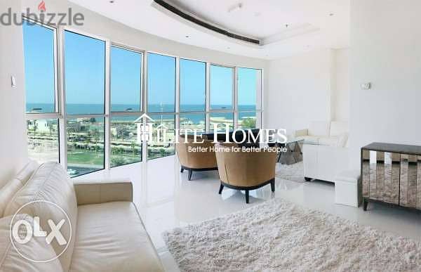 Luxury sea view apartment for rent in Shaab 1