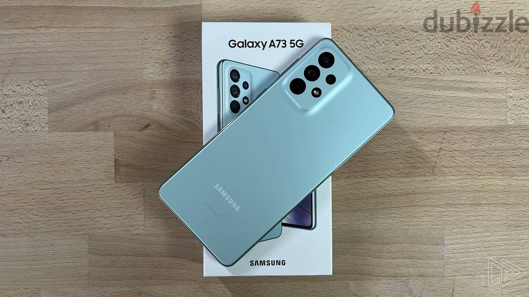 Samsung A73 Green color with 256 GB internal & 8GB Ram for sale 3