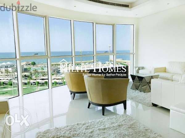 Luxury sea view apartment for rent in Shaab 3