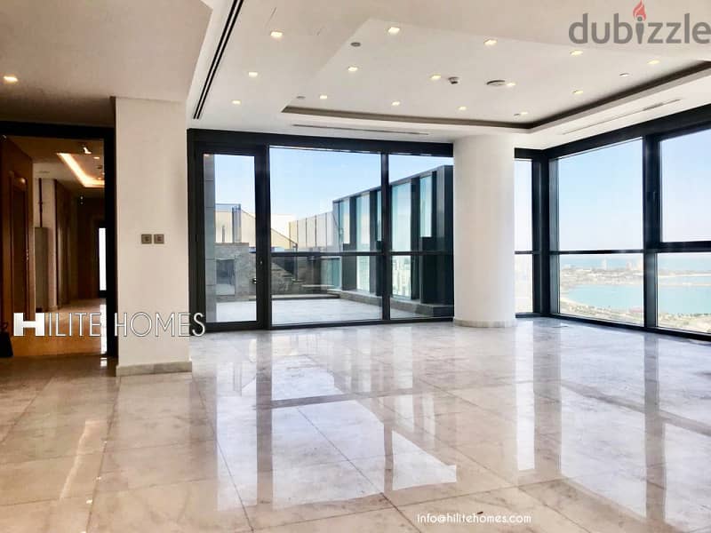 BRAND NEW SEAVIEW DUPLEX FOR RENT IN KUWAIT CITY 0