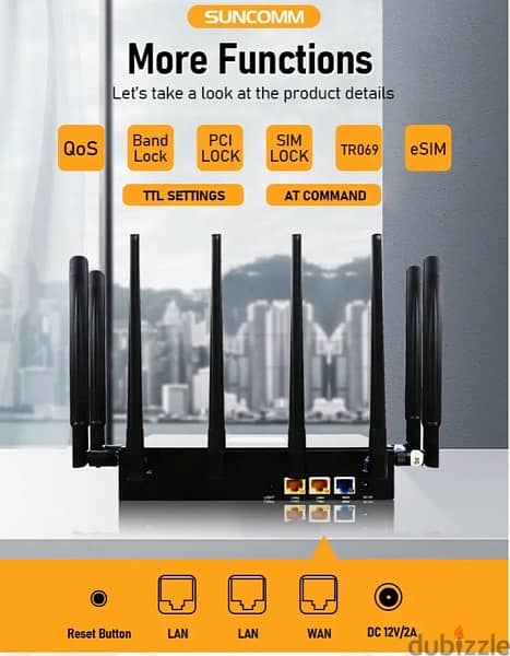 Router 5G+ WIFI 6 Excellent and special design for signal weak areas 3