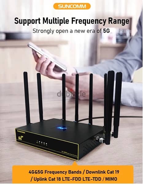 Router 5G+ WIFI 6 Excellent and special design for signal weak areas 4