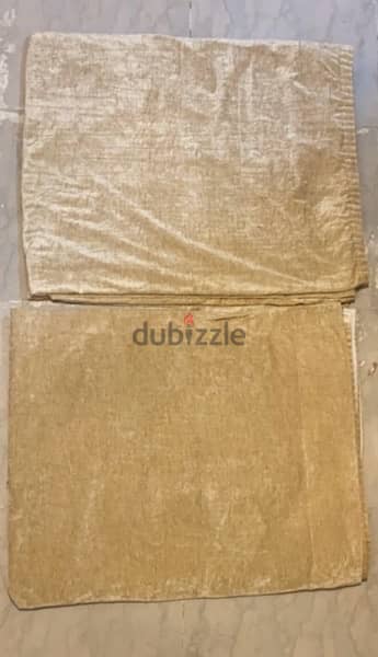 Beige Plain Curtain For living room (New) 4