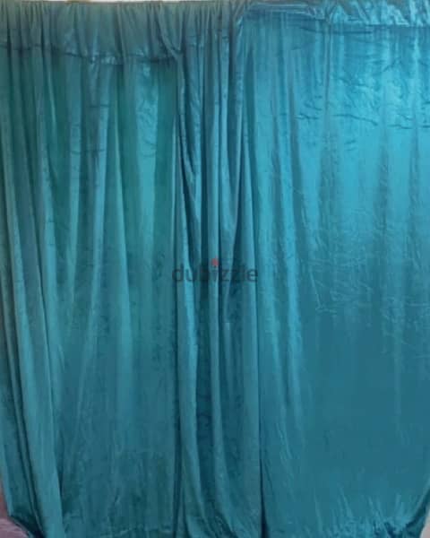 Blue Curtain For living room(New) 1