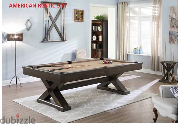 Billiard Tables (9ft And 8ft) Starting Price 850-1000KD W/ Accesories 9