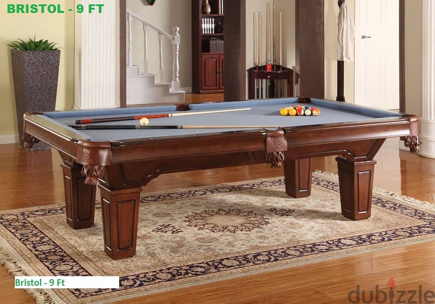 Billiard Tables (9ft And 8ft) Starting Price 850-1000KD W/ Accesories 10