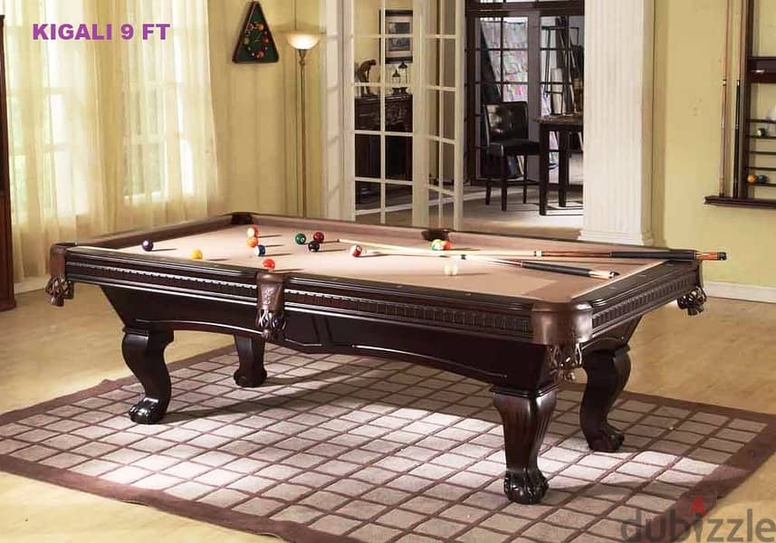 Billiard Tables (9ft And 8ft) Starting Price 850-1000KD W/ Accesories 1