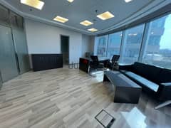للايجار مكتب بشرق  برج راقي جديد  مساحة Office for rent in sharq 265 m