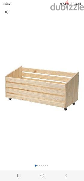 Table, shelves, cabinet, storage boxes from Ikea 2