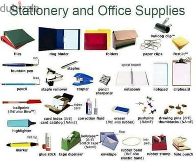 Stationeries & Office Supplies