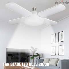 LED deformable fan light