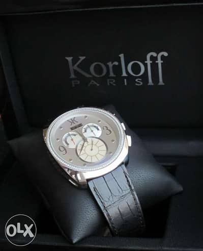 KORLOFF Watch with Diamonds