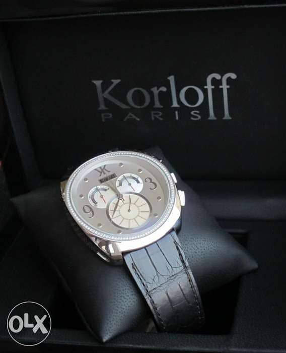 KORLOFF Watch with Diamonds 0